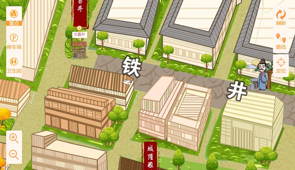 安新智慧景区：手绘地图与语音导览的完美融合